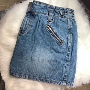 Let me b. Vintage denim skirt
